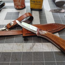 Turkey (Bird n Trout) Knife (Walnut)